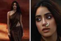 Janhvi Kapoor Makes Jaws Drop Wearing Brown Saree And Nose Pin, Check Out The Diva's Sexy Pictures Draped In The Six Yards