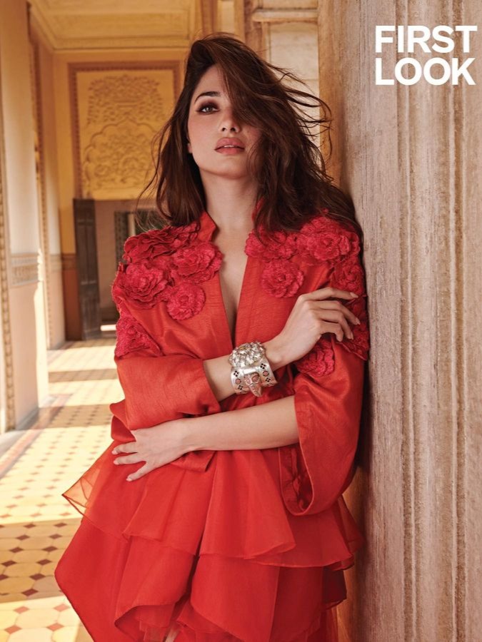 Tamannaah Bhatia Paints The Town Red