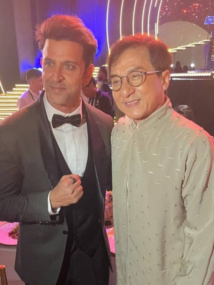 Hrithik Roshan Meets Jackie Chan At RSIFF 2022 