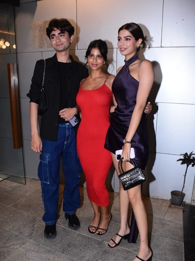 Suhana Khan, Khushi Kapoor Attend ‘The Archies’ Wrap Party