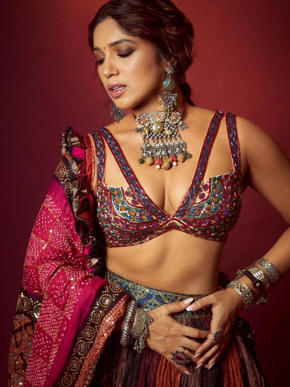 Bhumi Pednekar Stunning Ethnic Outfits