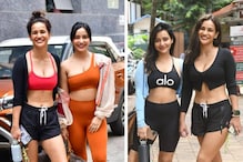 Neha Sharma And Aisha Sharma Make Heads Turn In Stylish Gymwear, Check Out The Divas' Sassy And Sexy Gym Outings
